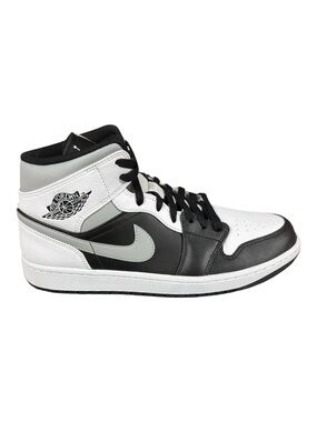 DS Jordan 1 Mid White Shadow Sz 10.5